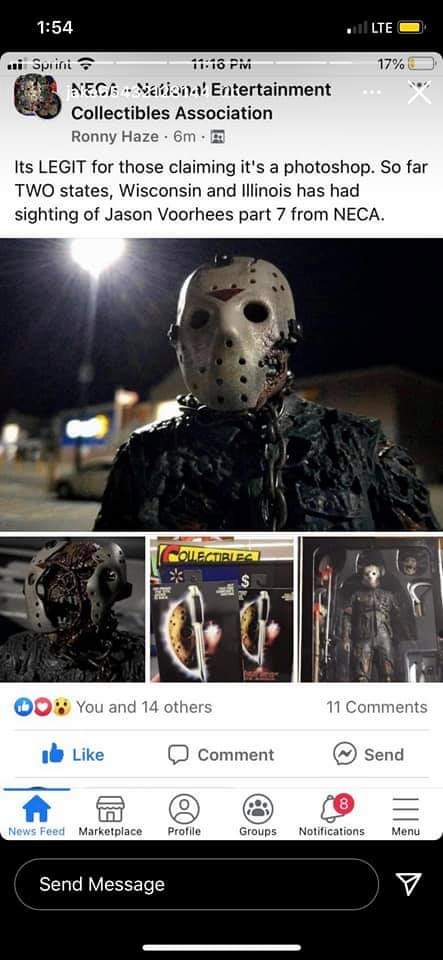 NECA Ultimate Part 7 Jason Voorhees Figure Moved Again! Fb_img19