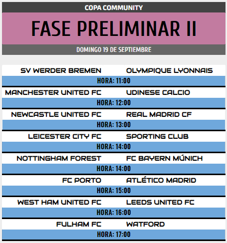 [AICv28] Horarios Fase Preliminar de Copa AIC // Fase Preliminar II de Copa Community Copa_c27