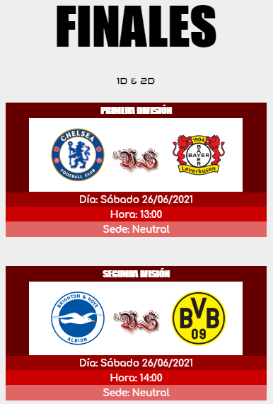 [AICv27] Horarios Finales de Ligas 1D, 2D, 3D & 4D // Copa AIC & Copa HBL Community Finale14
