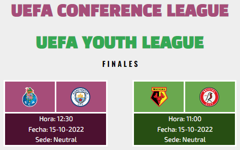 [AICv30] Horarios Finales de UEFA Champions League, Europa League, Conference League & Youth League // UEFA SuperCup // Final de Copa AIC Finale21