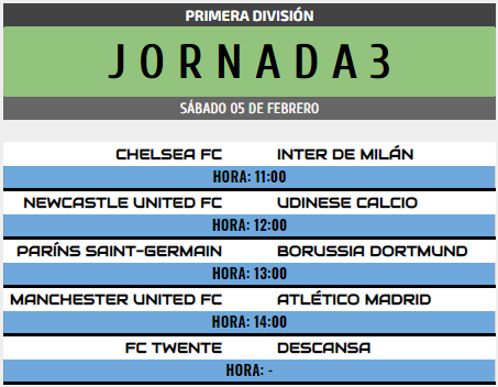 [AICv29] Horarios J2 de Nations League // J3 de Ligas 1D, 2D, 3D & 4D // Fase Preliminar I de Copa Community J3_1d10