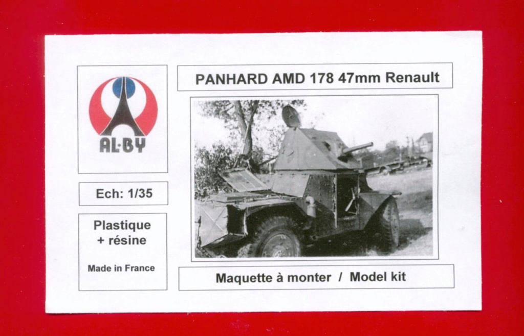 Panhard AMD 178 tourelle 47mm Renault   ALBY 1/35 Photo_10