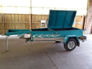 Motorcycle Cargo Trailer for Sale   $1500  Pic_2110