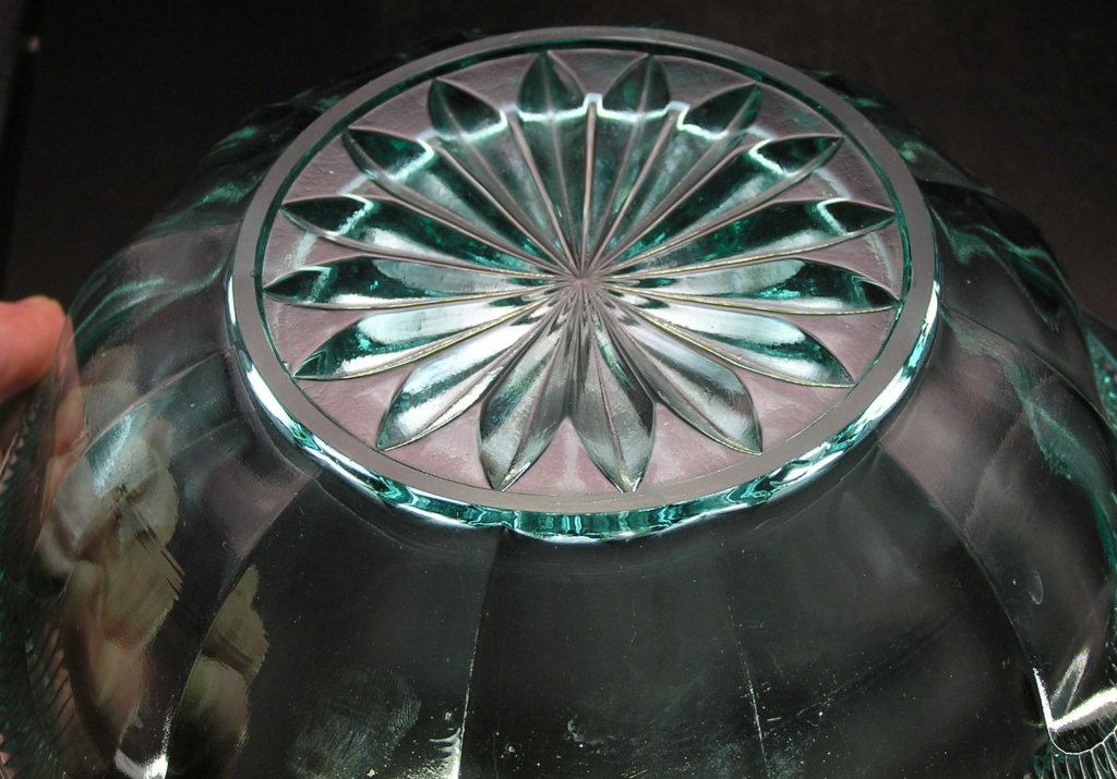 Teal Glass Bowl for ID Image313
