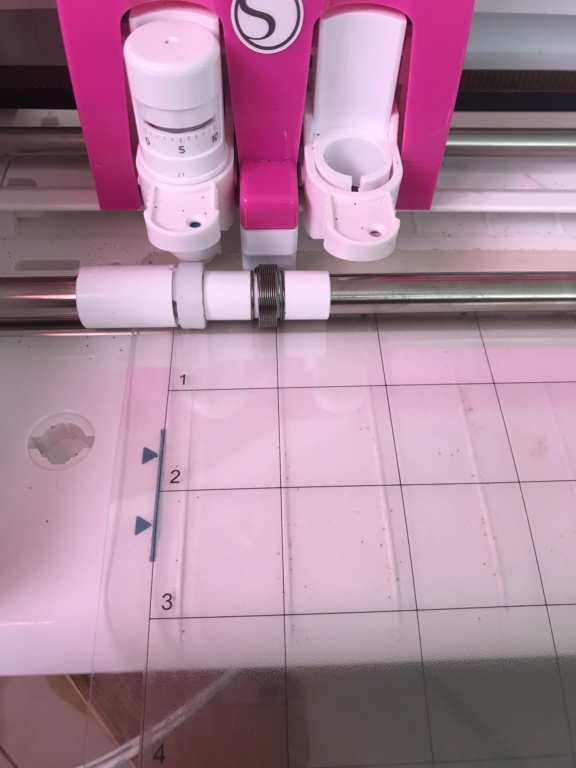 Cameo 3 vise à côté des repères d’alignement pour print n cut Image10