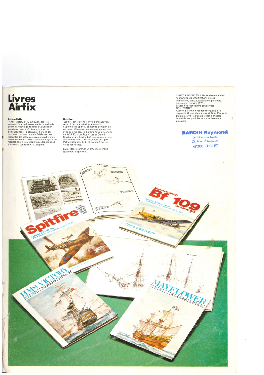 [AIRFIX 1973] Catalogue 1973 10ème édition  Airf3111