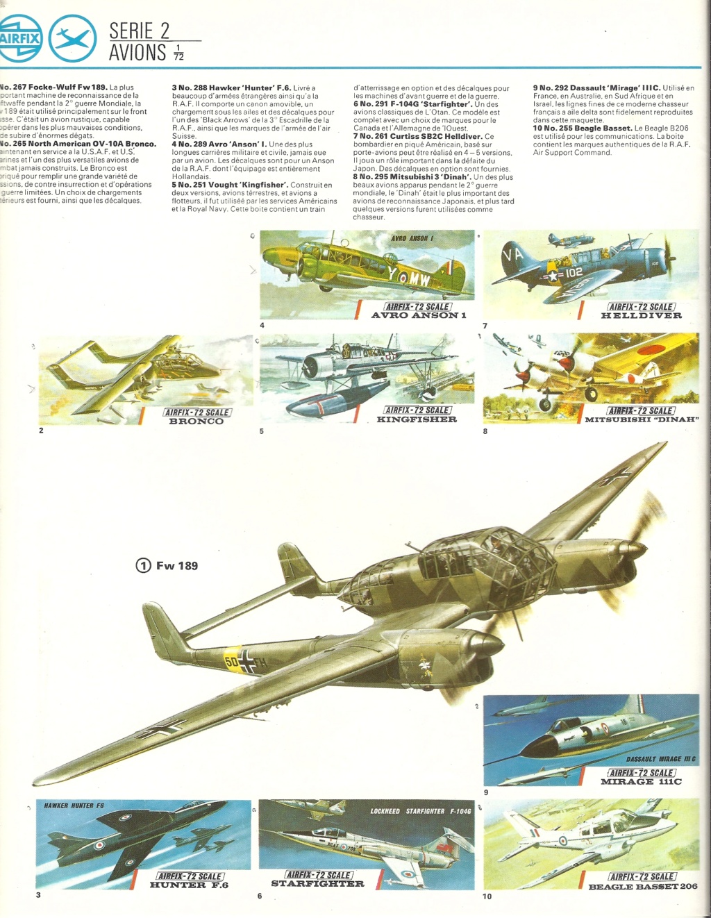 [AIRFIX 1972] Catalogue 1972 9ème Edition Airf3123