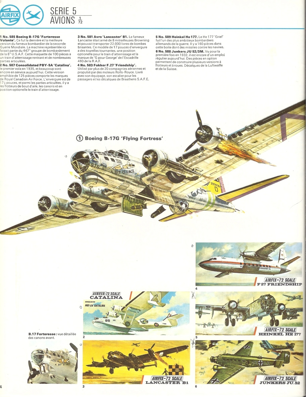 [AIRFIX 1972] Catalogue 1972 9ème Edition Airf3129