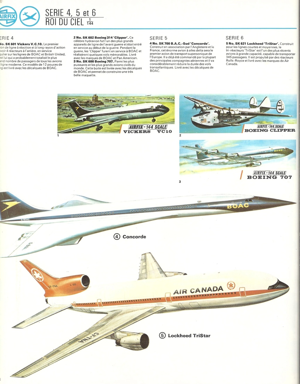[AIRFIX 1972] Catalogue 1972 9ème Edition Airf3133