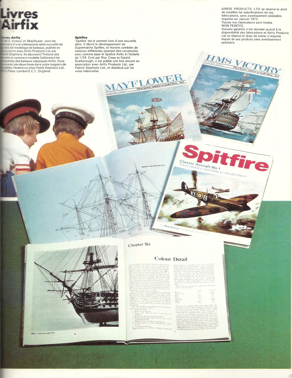 [AIRFIX 1972] Catalogue 1972 9ème Edition Airf3183
