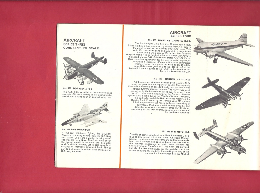 [AIRFIX 1966] Catalogue 1966 4ème Edition Airf3249