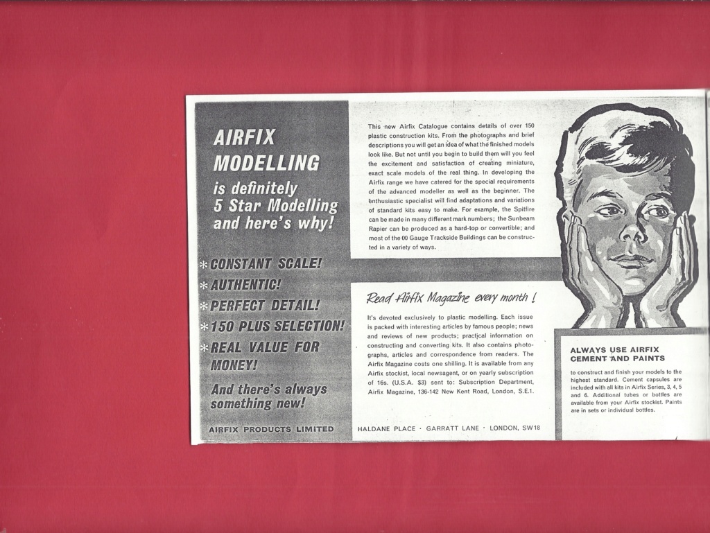 [AIRFIX 1963] Catalogue 1963 2ème Edition photocopie Airf3287