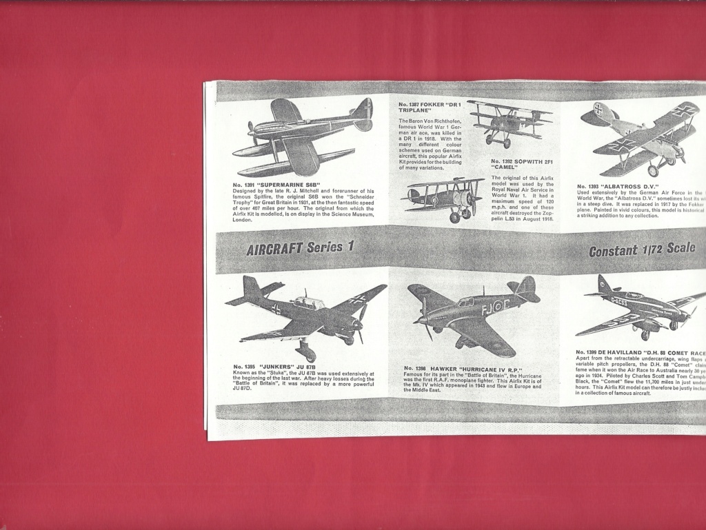 [AIRFIX 1963] Catalogue 1963 2ème Edition photocopie Airf3289