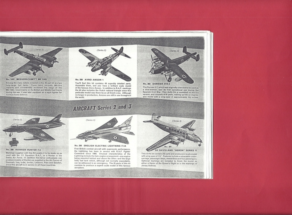 [AIRFIX 1963] Catalogue 1963 2ème Edition photocopie Airf3294