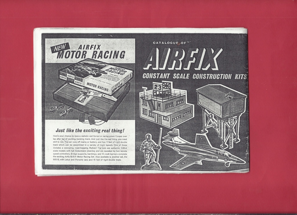 [AIRFIX 1963] Catalogue 1963 2ème Edition photocopie Airf3316