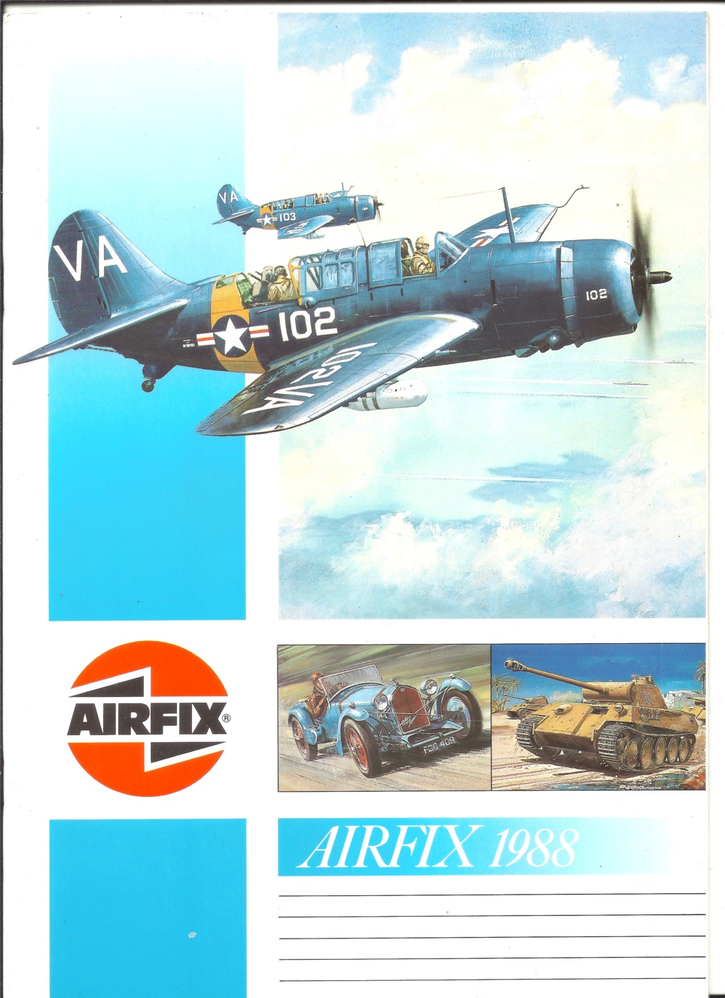 [AIRFIX 1988] Catalogue 1988 25ème édition Airfi140