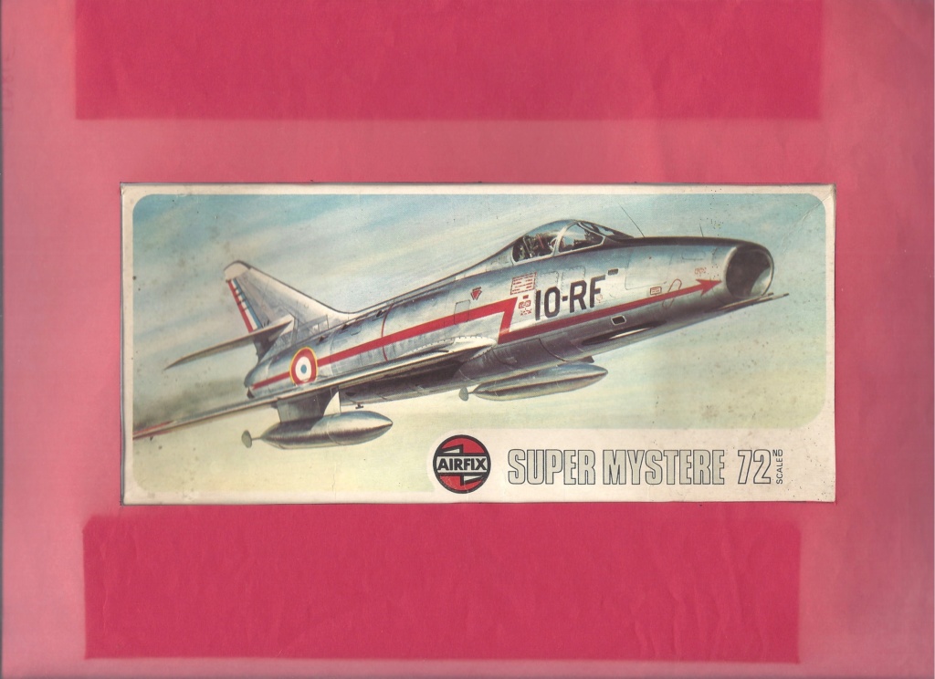 Comparatif DASSAULT SUPER MYSTERE B2 AIRFIX & AZUR FRROM au 72ème Airfi214