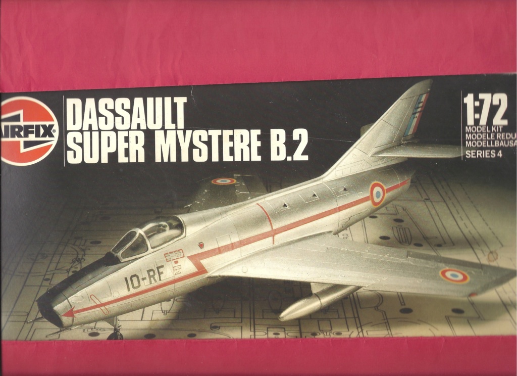 Comparatif DASSAULT SUPER MYSTERE B2 AIRFIX & AZUR FRROM au 72ème Airfi215