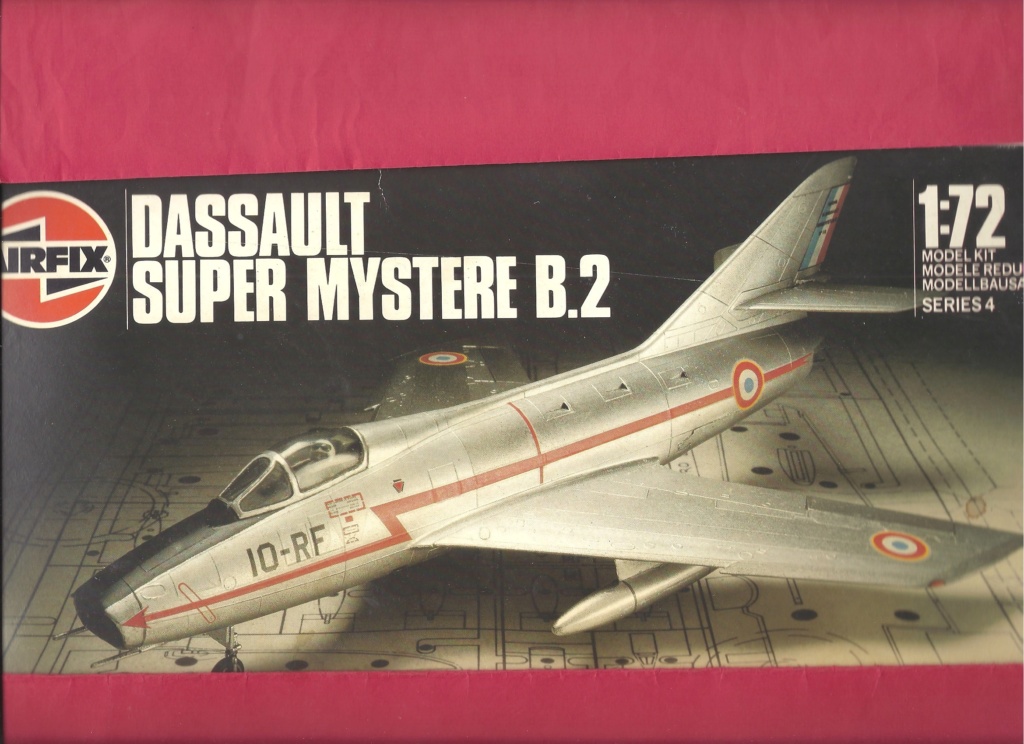 Comparatif DASSAULT SUPER MYSTERE B2 AIRFIX & AZUR FRROM au 72ème  Airfi215