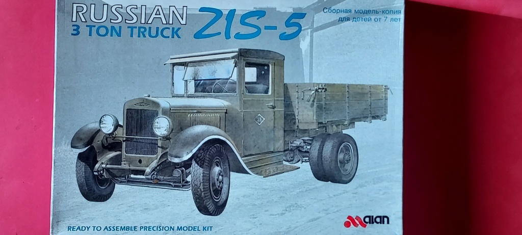 [ALAN] Camion 4x2 ZIS-5 1/35ème Réf 003 Alan_c10