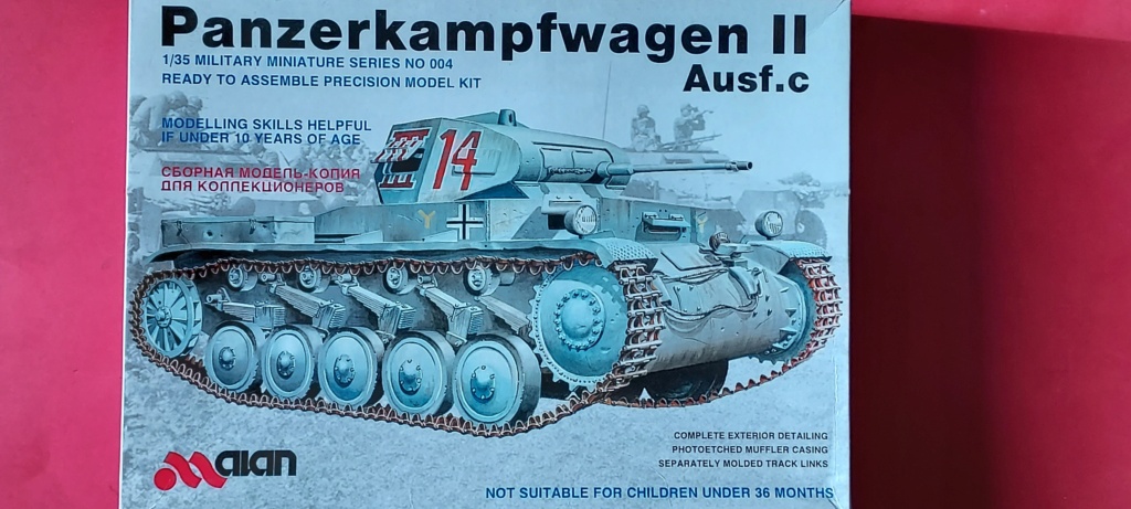 [ALAN] Char PANZER II Ausf.C 1/35ème Réf 004  Alan_c47