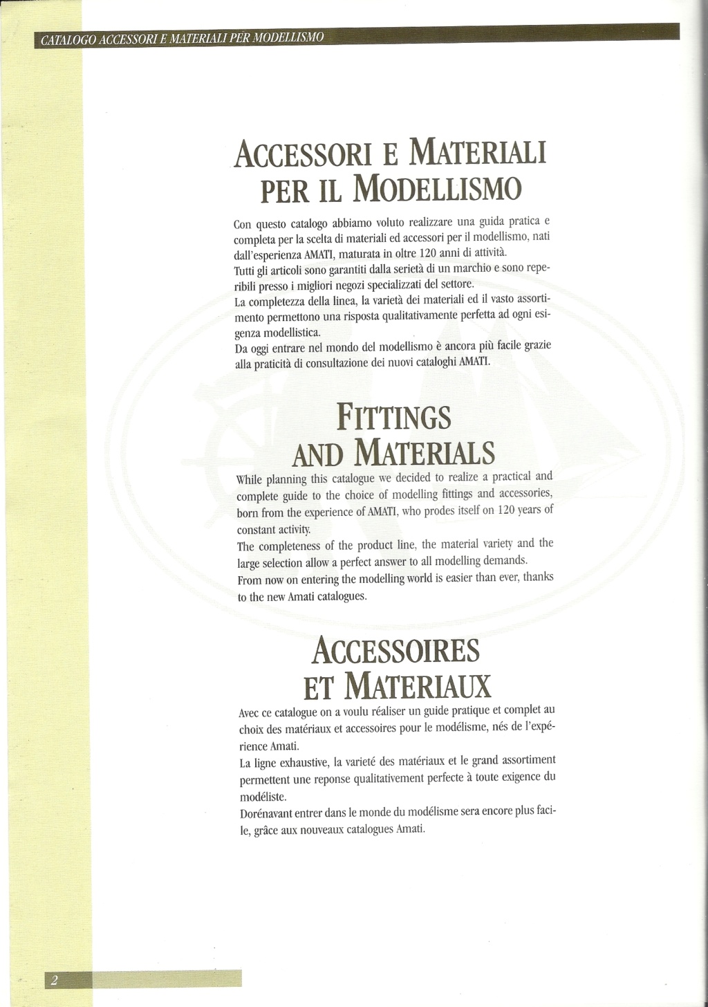 [AMATI 1999] Catalogue accessoires & matériaux de construction 1999  Amati159