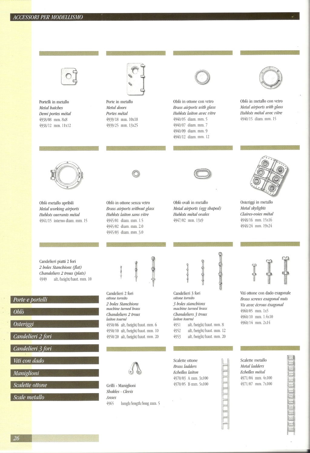 [AMATI 1999] Catalogue accessoires & matériaux de construction 1999  Amati183