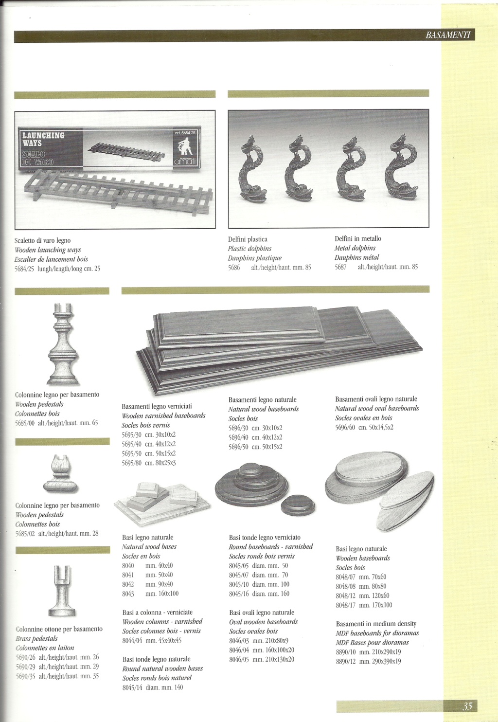 [AMATI 1999] Catalogue accessoires & matériaux de construction 1999  Amati192