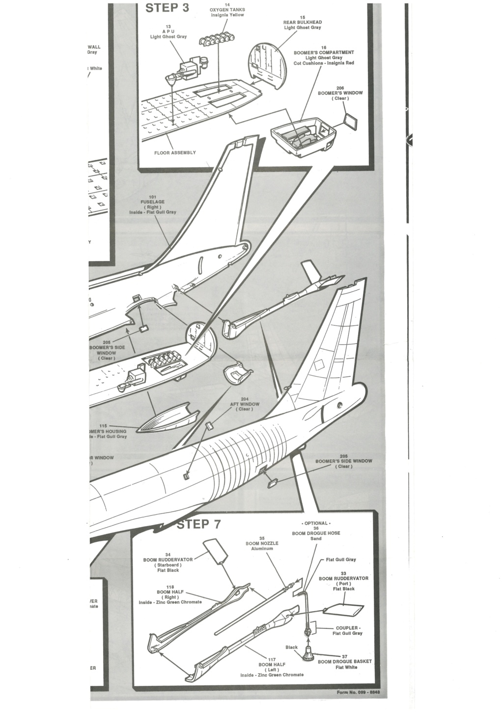 [AMT] BOEING KC 135 A STRATOTANKER 1/72ème Réf 8848 Amt_bo13