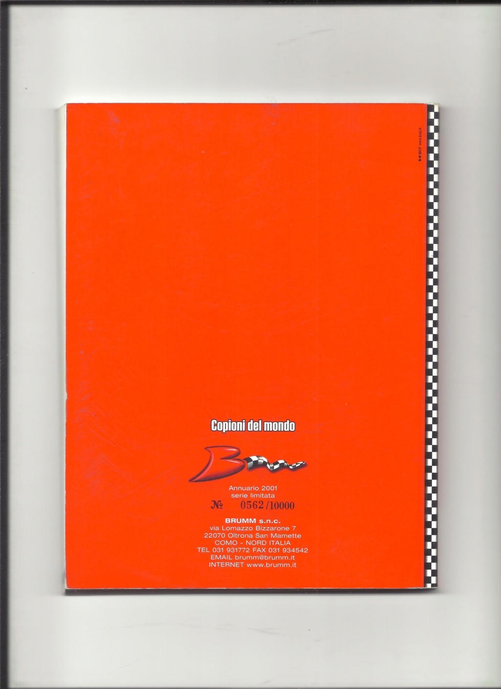 [BRUMM 2001] Catalogue 2001 édition limité 562/10000 Brumm_73