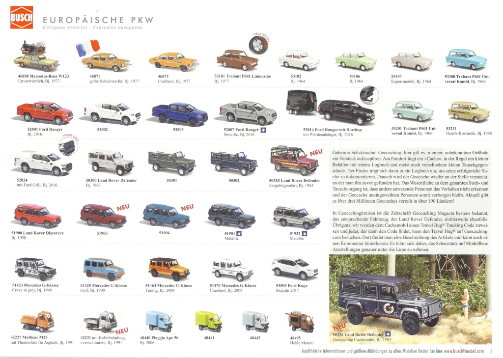 [BUSCH 2023] Catalogue automobiles 1/87ème 2023 Busch644