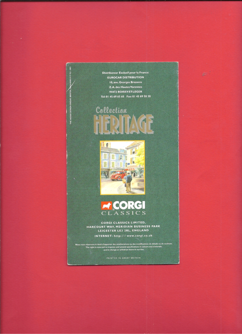 [CORGI 1998] Dépliant collection HERITAGE Janvier - Décembre 1998  Corgi_14