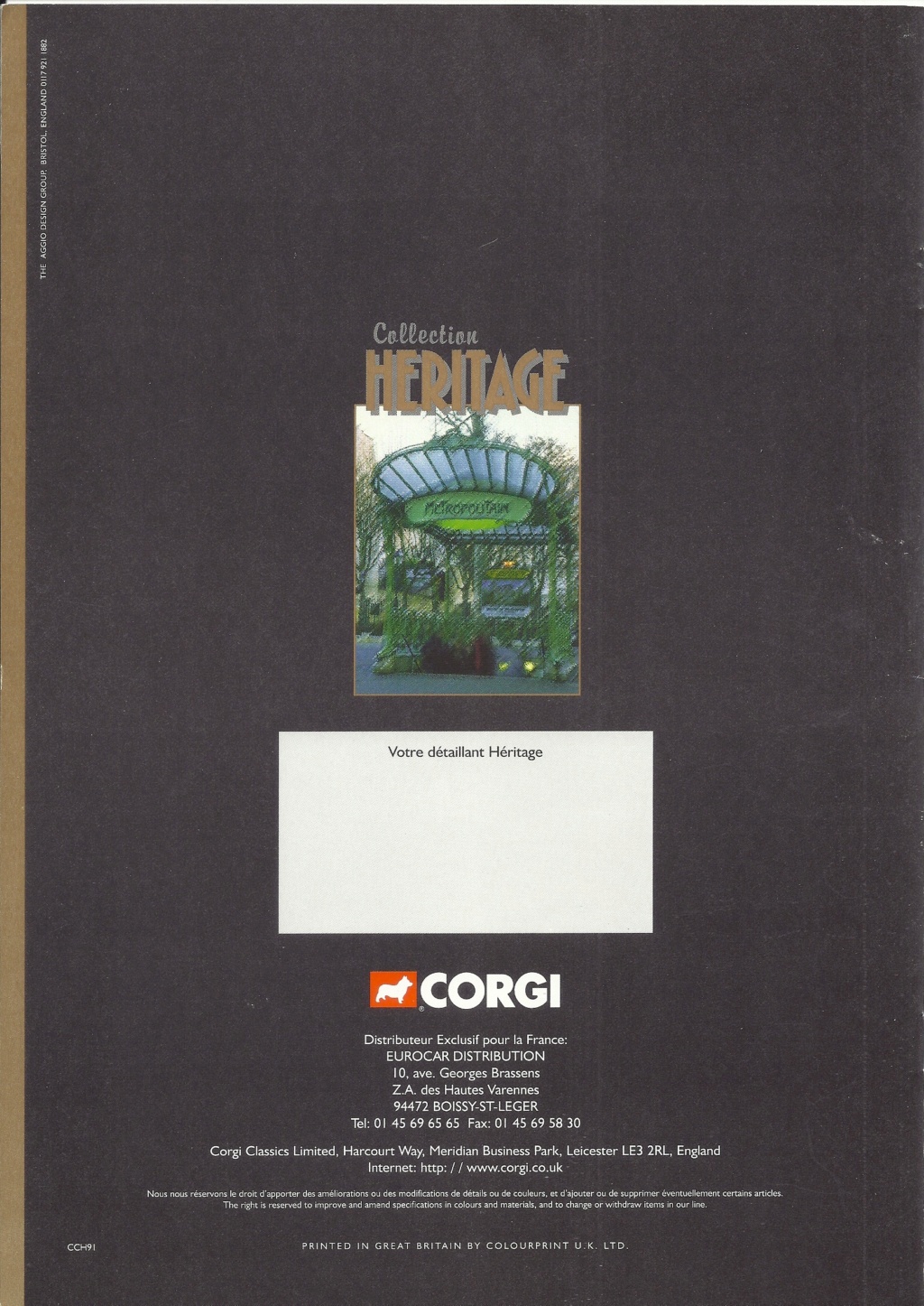 [CORGI 1999] Catalogue collection HERITAGE 1ère partie 1999 Corgi_49