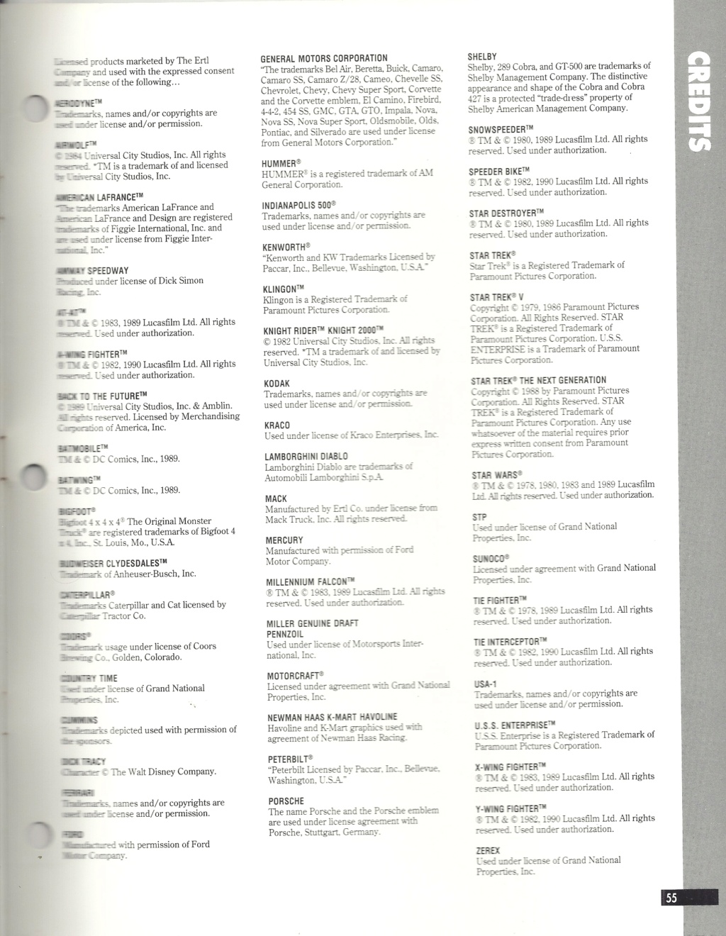 [ERTL 1991] Catalogue AMT ERTL 1991 Ertl_326