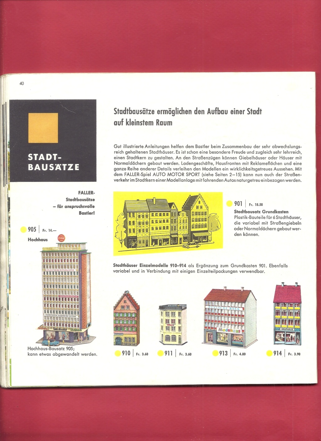 [FALLER 1964] Catalogue 1964 Falle106