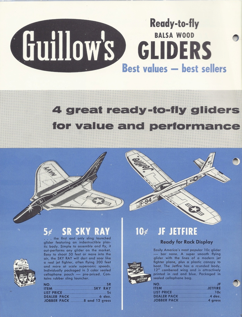 [GUILLOW'S 1960] Catalogue 1960  Guillo17