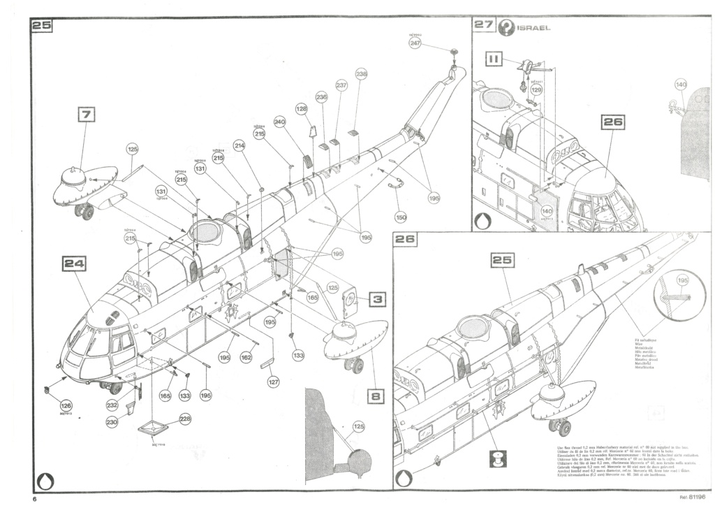 SUD AVIATION SA 321 SUPER FRELON & EXOCET 1/35ème Réf 81196 Hell1733