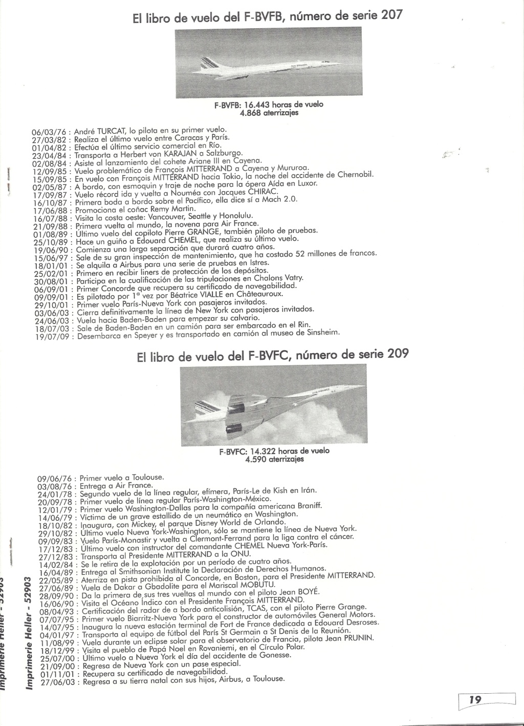 SUD AVIATION - BRITISH AIRCRAFT CORPORATION  CONCORDE 1/72ème Réf 52903 Notice Hell2269