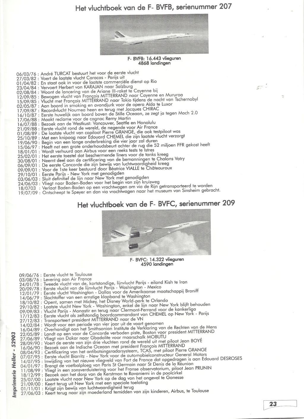 SUD AVIATION - BRITISH AIRCRAFT CORPORATION  CONCORDE 1/72ème Réf 52903 Notice Hell2273