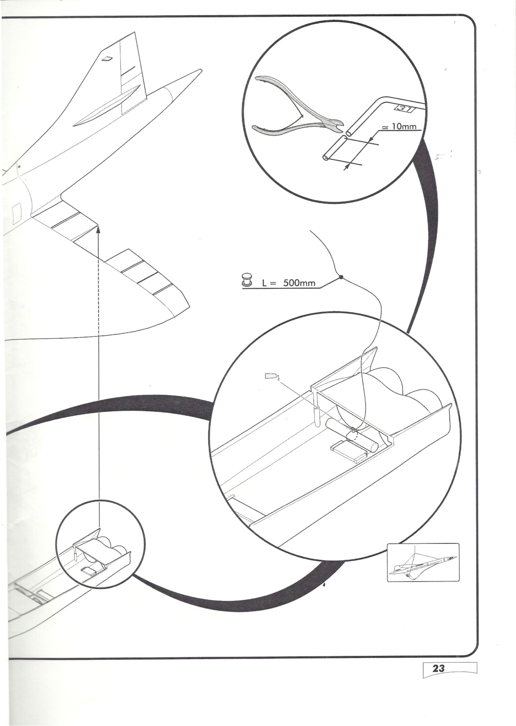 SUD AVIATION - BRITISH AIRCRAFT CORPORATION  CONCORDE 1/72ème Réf 52903 Notice Hell2295