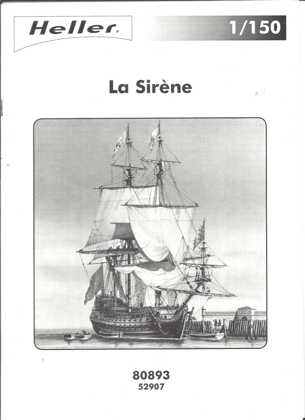 Vaisseau SIRENE 1/200ème Réf 80893 Notice Hell2590