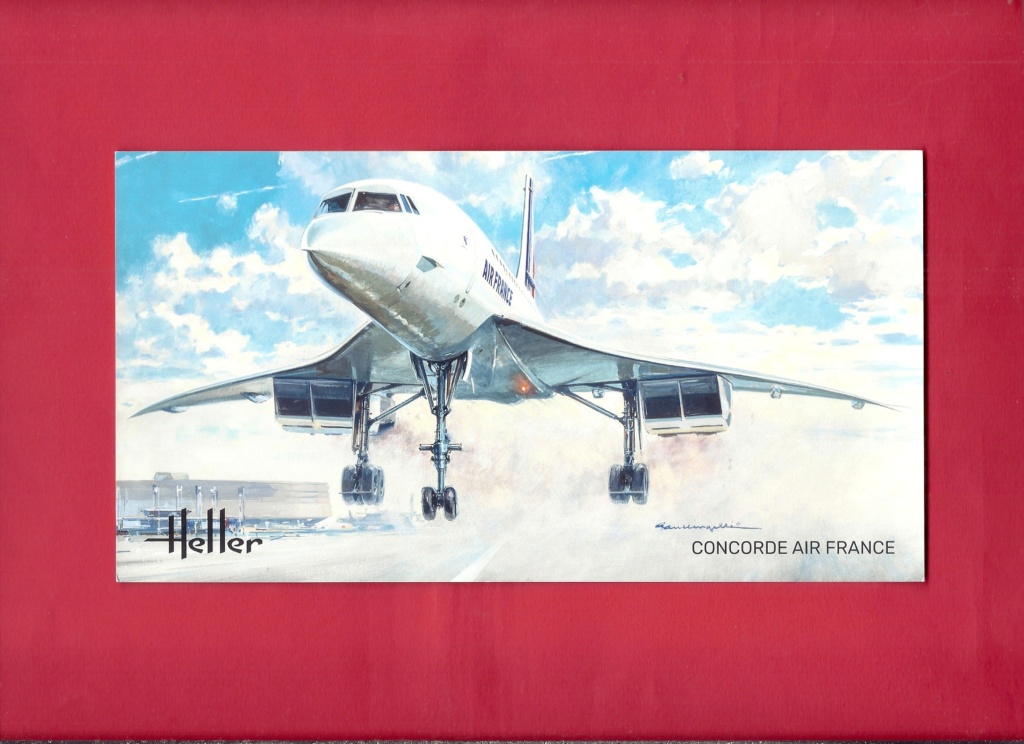 [2022] Carte SUD AVIATION - BRITISH AIRCRAFT CORPORATION CONCORDE nouveauté 2022  Hell4074