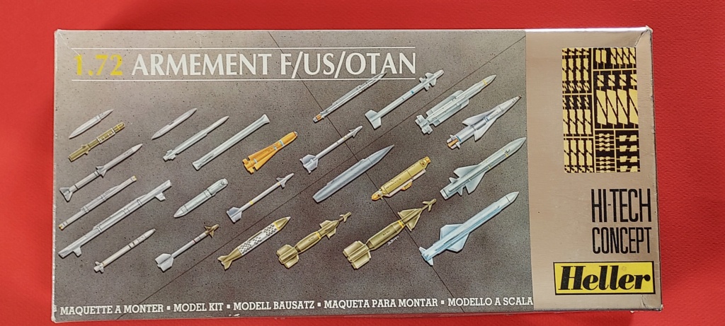 Armement français - US - OTAN 1/72ème 1/72ème Réf 80510 Hell4929