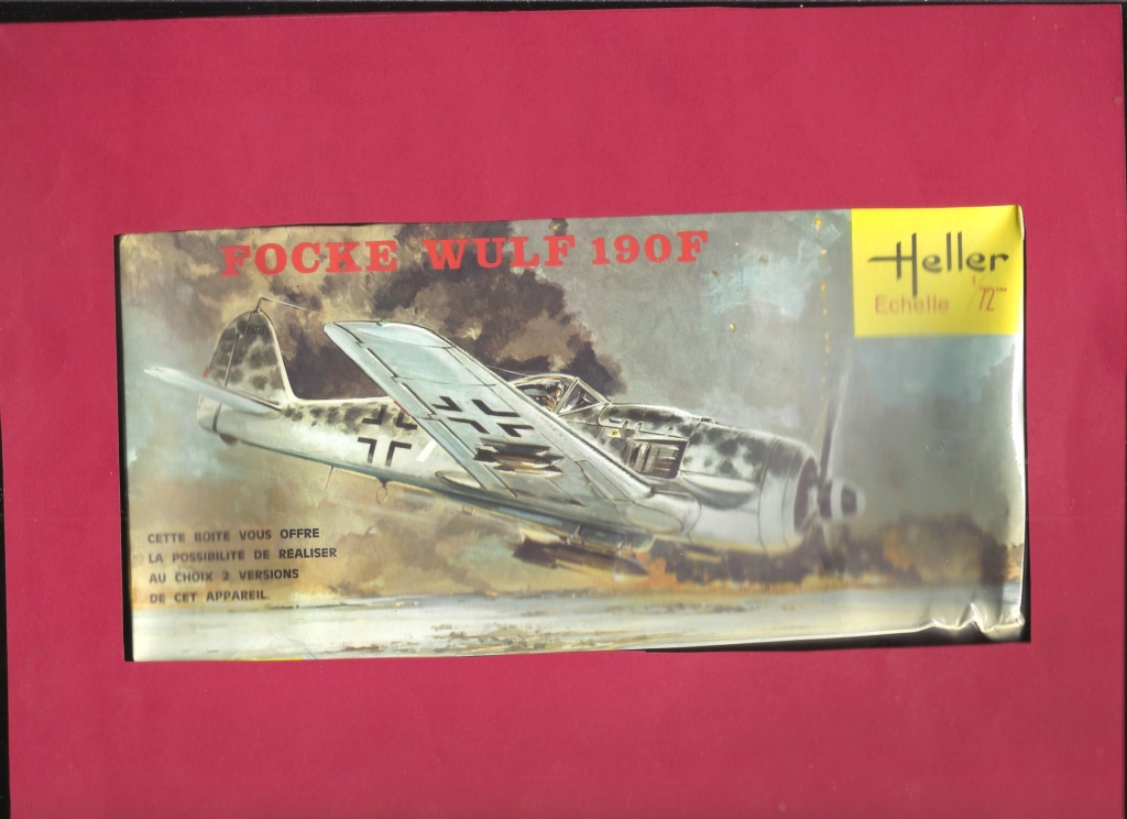 FOCKE WULF Fw 190 A8/F3  1/72ème Réf L087 Heller42