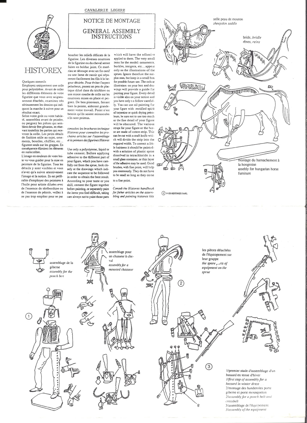 [HISTOREX] Régiment Dragon à cheval de la Garde Impériale 1806 - 1815 1/30ème Réf 30012 Notice Histo127