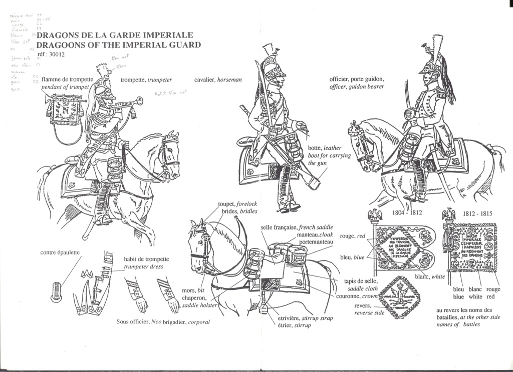 [HISTOREX] Régiment des Dragons à cheval de la Garde Impériale 1/30ème Réf 30012 Histo211