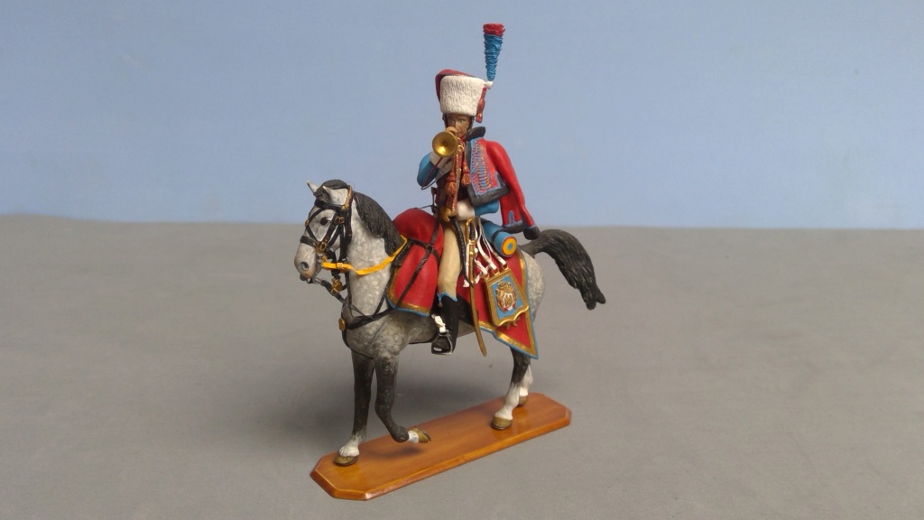 [HISTOREX] 1er Régiment de Chasseurs à cheval de la Garde Impérial 1804 - 1815 Trompette 1/30ème Réf 30010 Histo696