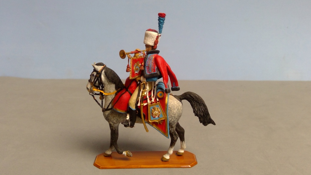 [HISTOREX] 1er Régiment de Chasseurs à cheval de la Garde Impérial 1804 - 1815 Trompette 1/30ème Réf 30010 Histo700