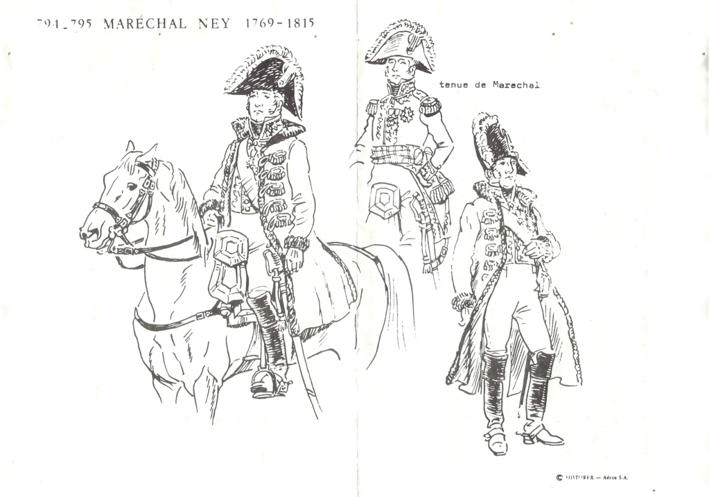 [HISTOREX] Maréchal d Empire Michel NEY Duc d ELCHINGEN, Prince de la MOSKOWA 1769-1815 1/30ème Réf 695 Notice Histo848