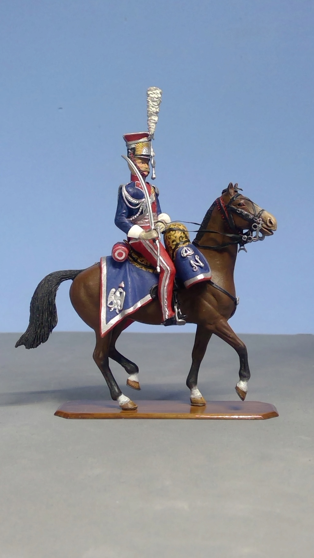 [HISTOREX] 1er Régiment de Chevau-légers Lanciers polonais de la Garde Impériale 1807- 1814 Officier 1/30ème  Réf 681 Histo985